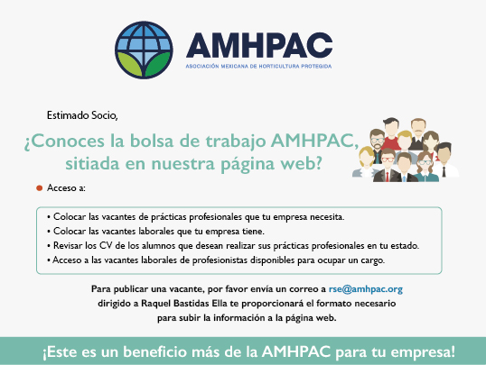 Conoces la bolsa de trabajo amhpac